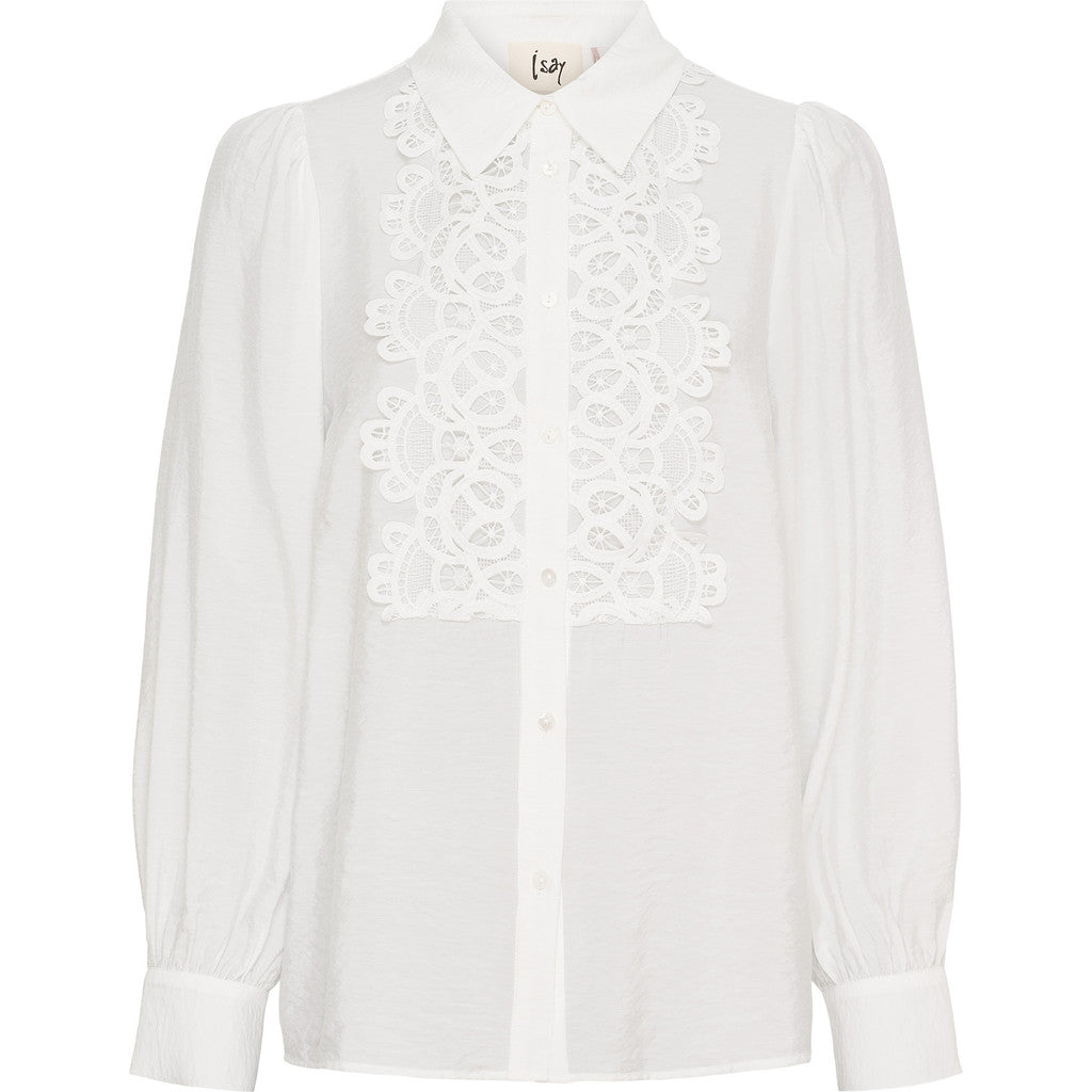 ISay - Lotus Shirt - Broken white