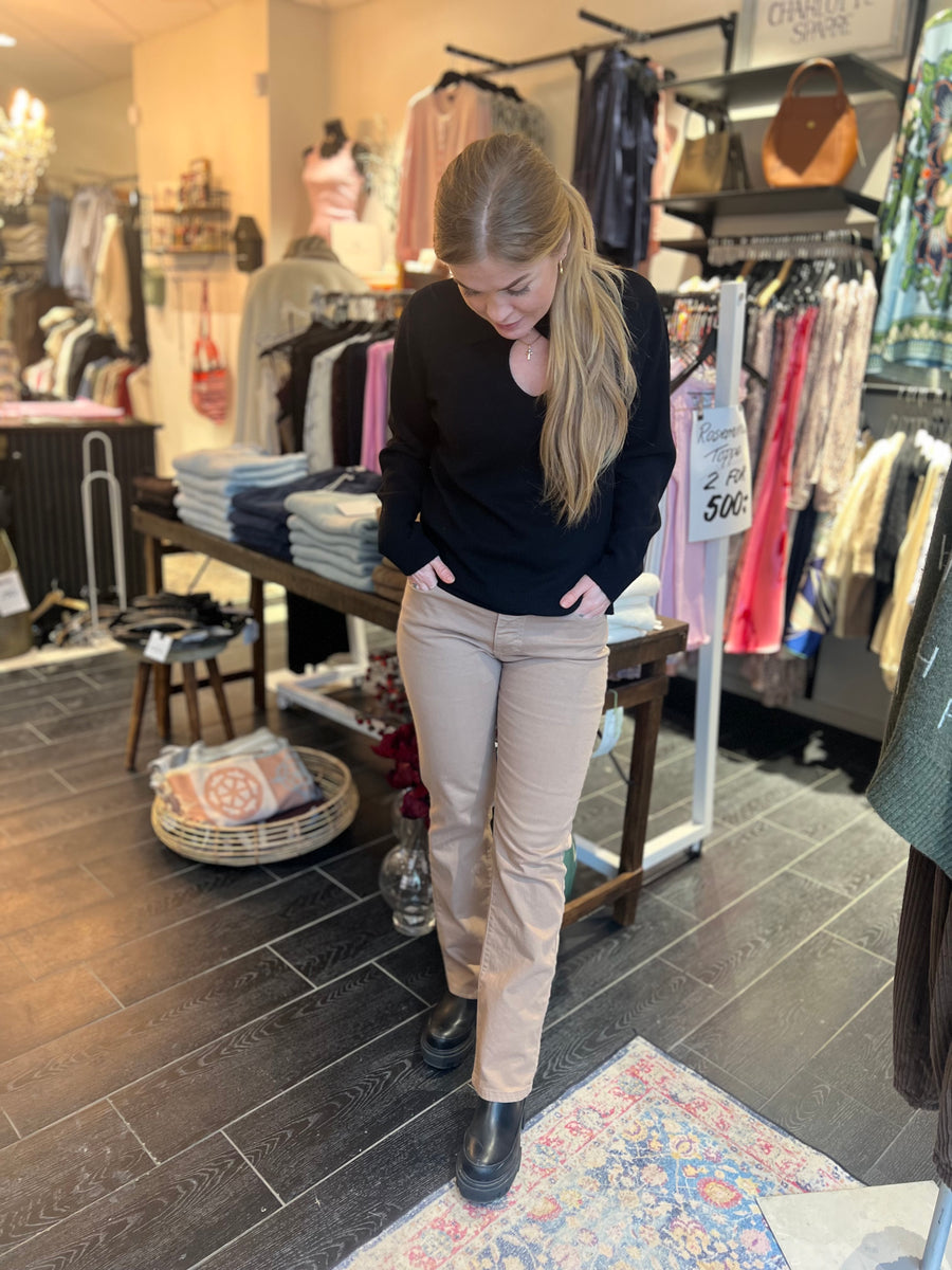 Please - Tinto jeans - Warm taupe