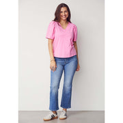 ISay - Trinni V-neck - Hot Pink