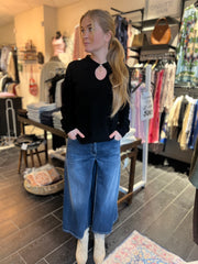 Please - Alma pant/skirt - Blu denim