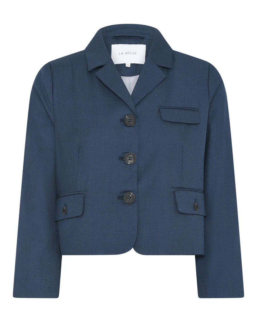 La Rouge - Cara Blazer - Dark Navy