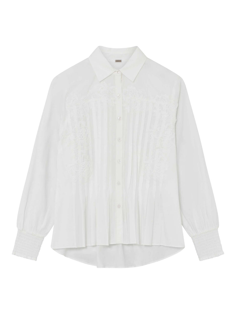 Gustav - Camino skjorte 60668 - Hvid