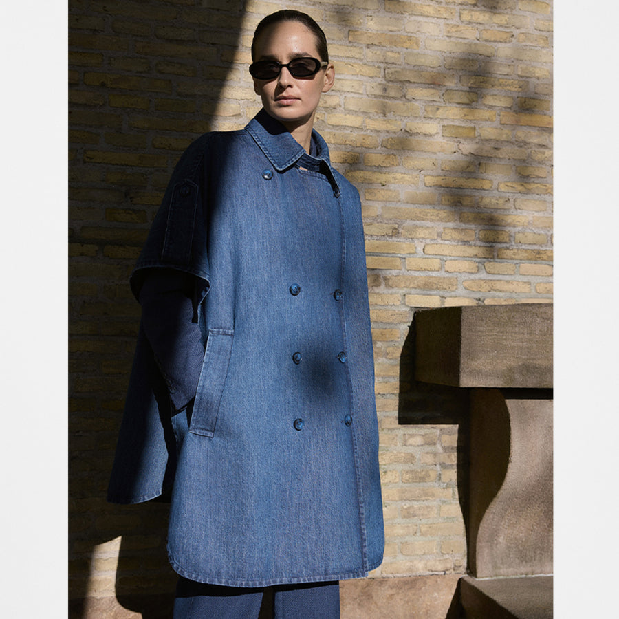 Gustav - Kubra Cape 60313 - Denim