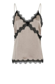 La Rouge - Lotte Satin top - Sand