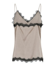 La Rouge - Lotte Satin top - Sand