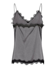 La Rouge - Lotte Satin Top - Grey