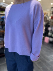 PBO - Mera Knit Sweater - Pastel lilla