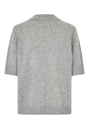 Dea Kudibal - Monica Polo Knit - Grey Melange