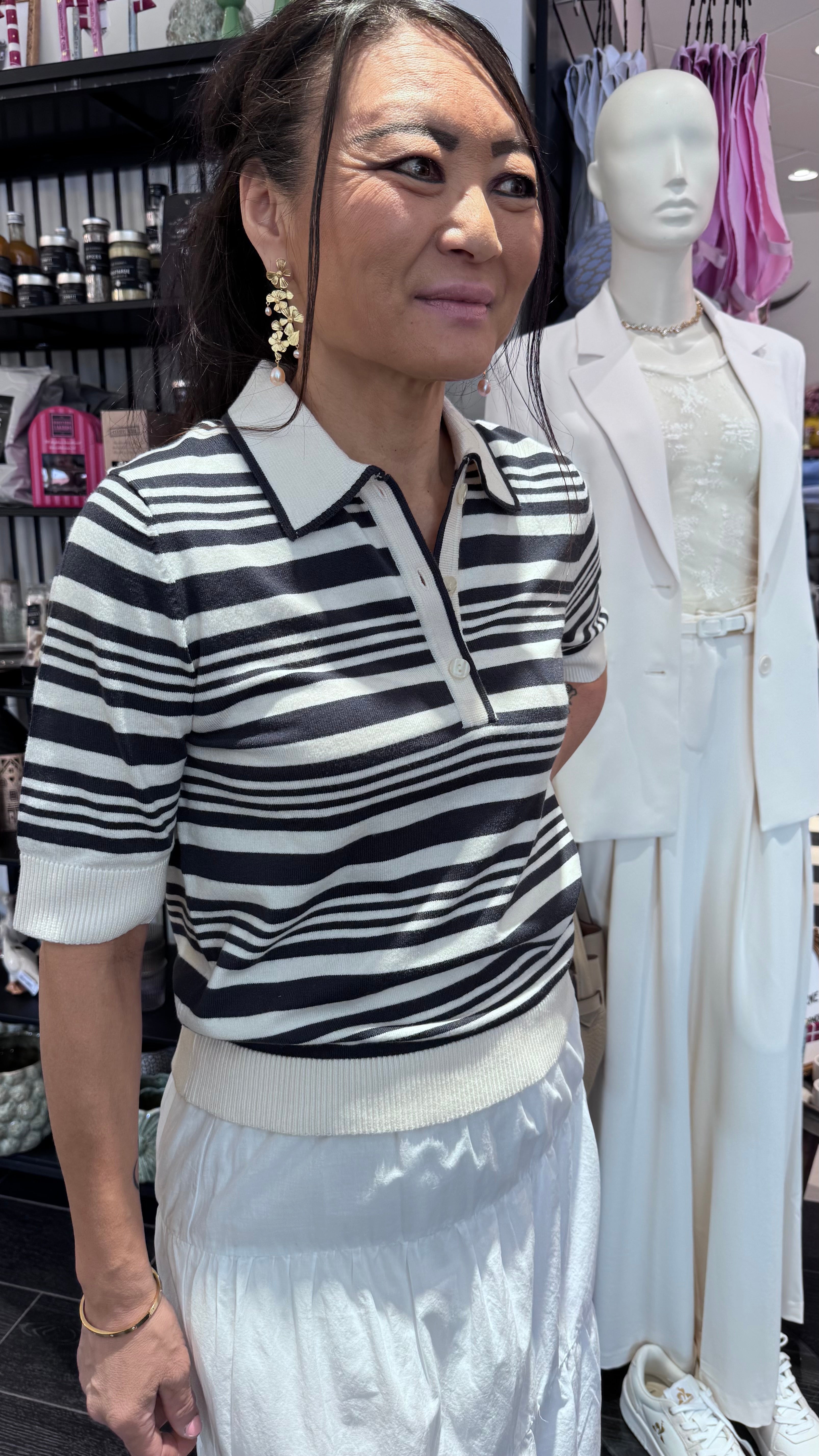 Part Two - Anetti pullover - Blue stripe
