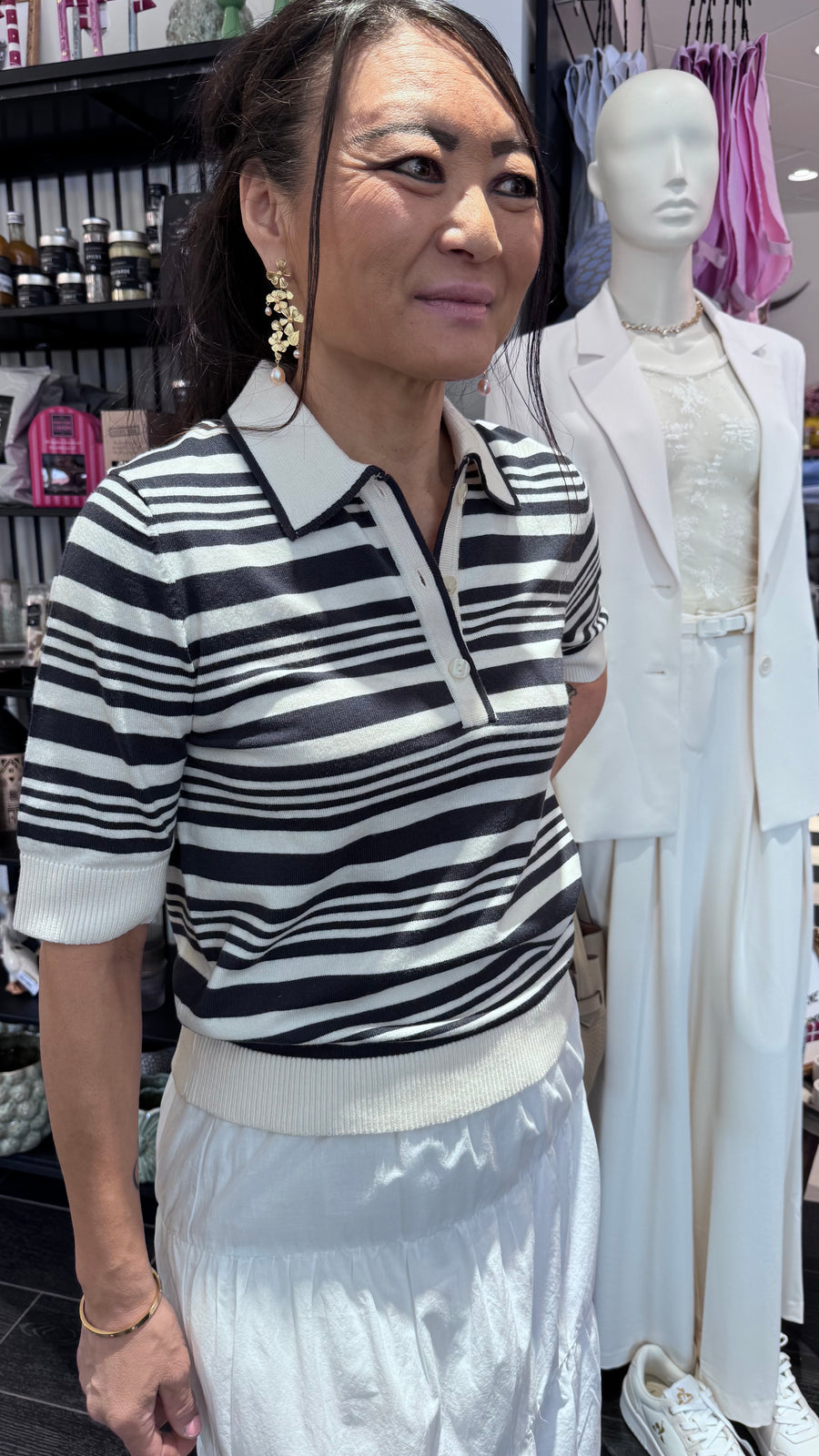 Part Two - Anetti pullover - Blue stripe