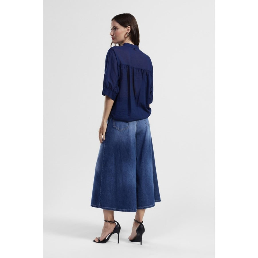 Please - Alma pant/skirt - Blu denim