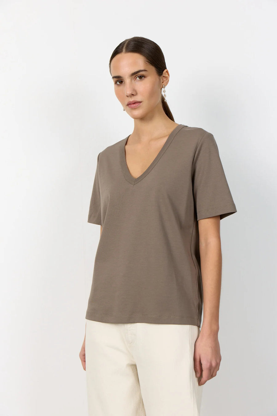 Leveté - Paloma 2 Tee - Brown
