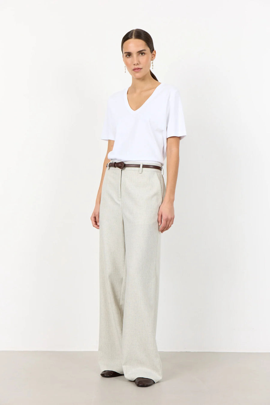Leveté - Paloma 2 Tee - White