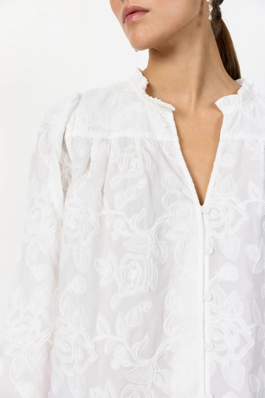 Leveté - Pollie 2 shirt - White