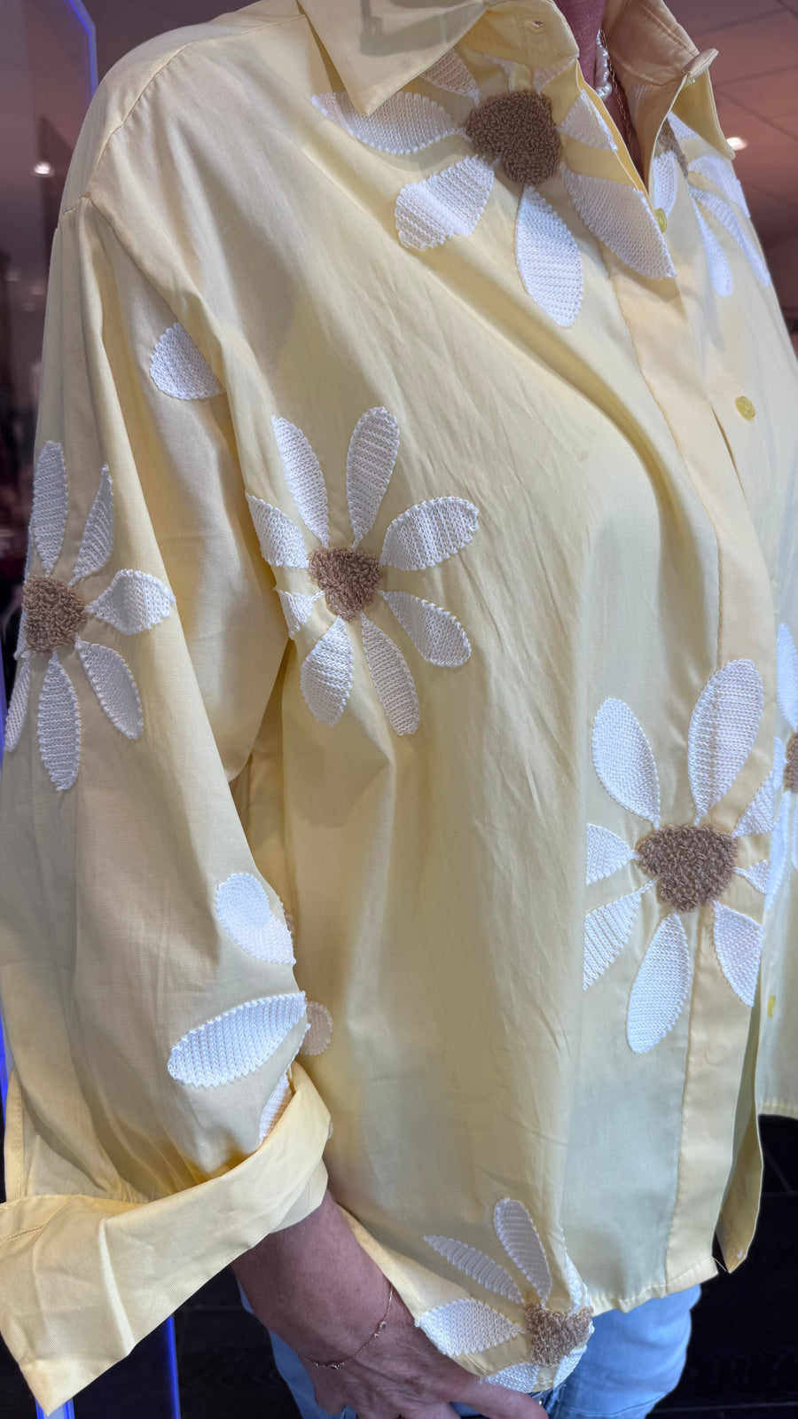 Boho love - Marguritte skjorte - Gul