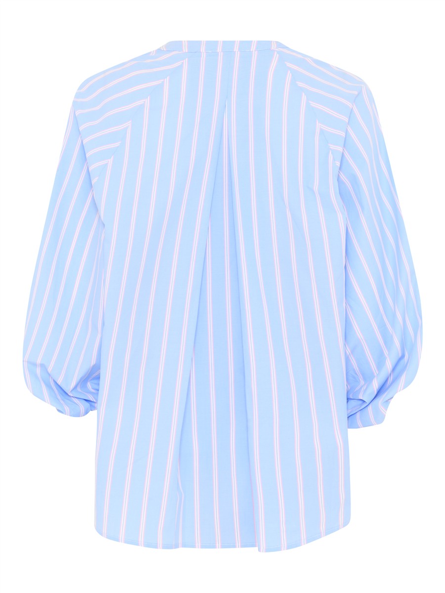 Lundgaard - Shirt ballon sleeve - Stripe
