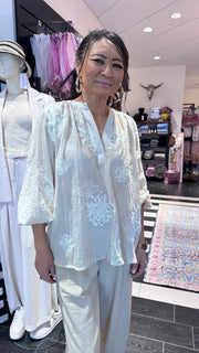 Lecoco - Susse skjorte - Beige
