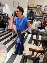 Charlotte Sparre - My cashmere top - Forget me not