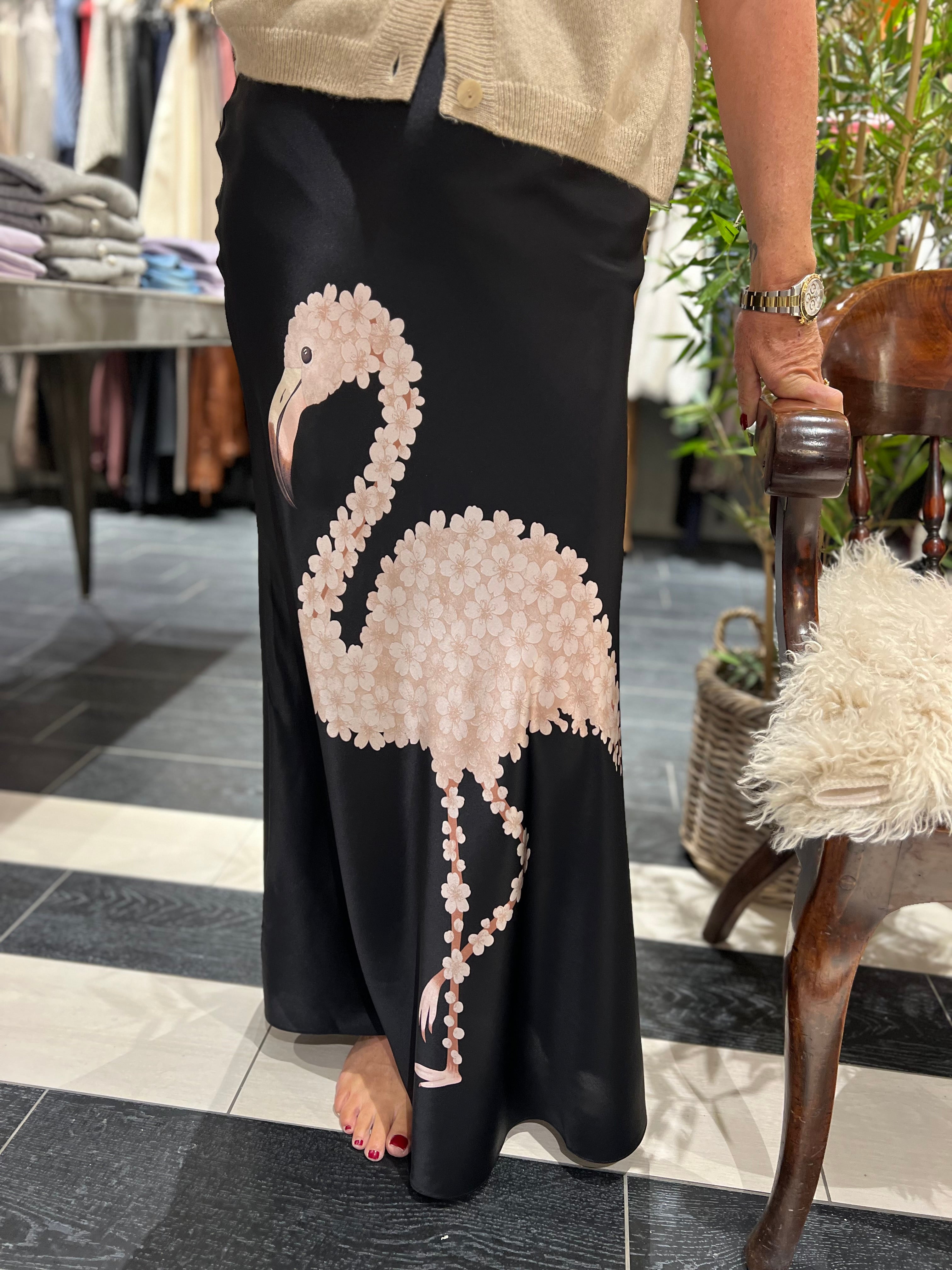 Charlotte Sparre - Flamingo Mermaid skirt - Taupe