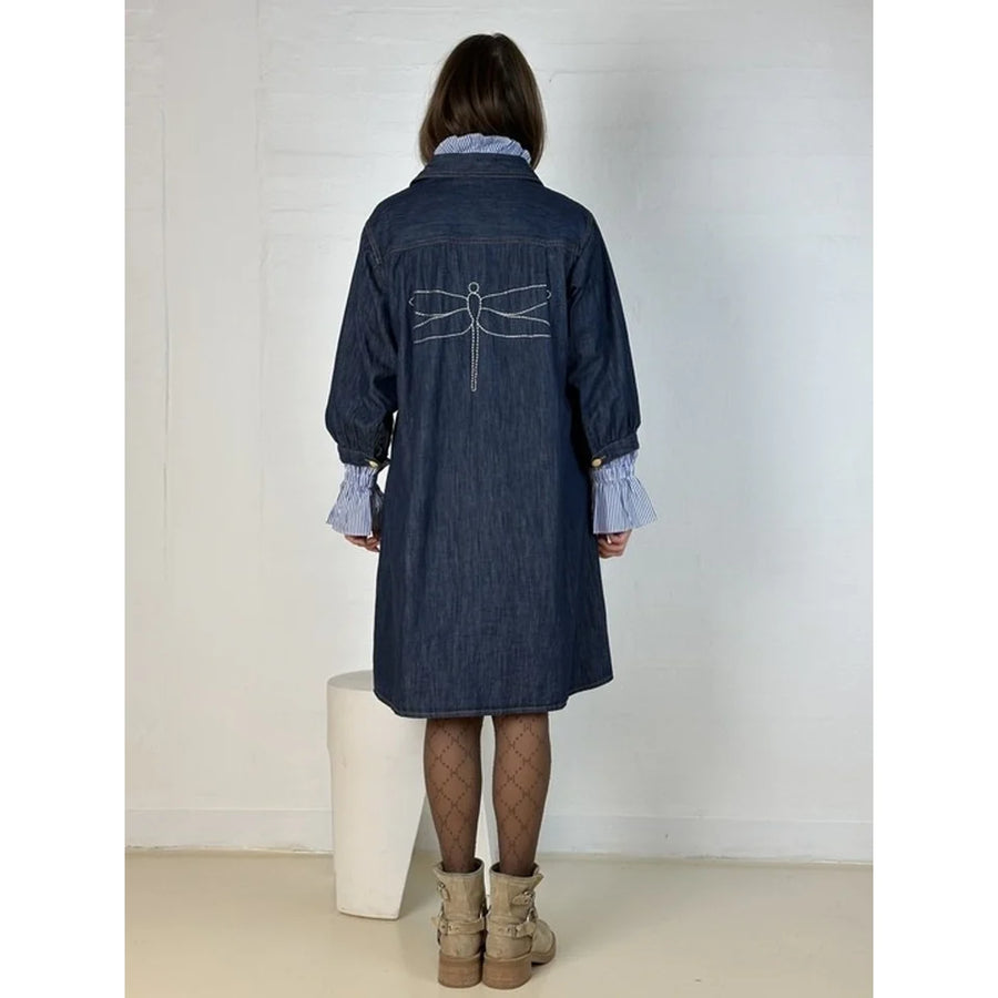 Gaspar - Rio Denim Dress - Dark blue