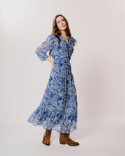 Moliin Copenhagen - Olivette dress - Evening blue