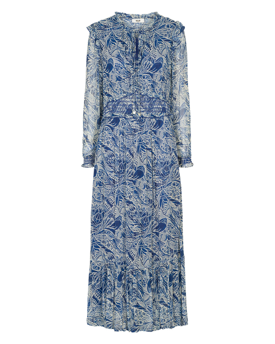 Moliin Copenhagen - Olivette dress - Evening blue