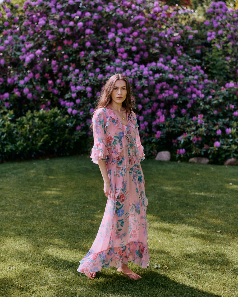 Moliin Copenhagen - Kirsten dress - Veiled pink