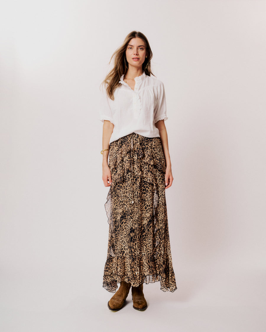 Moliin Copenhagen - Anne Skirt - Black Leo