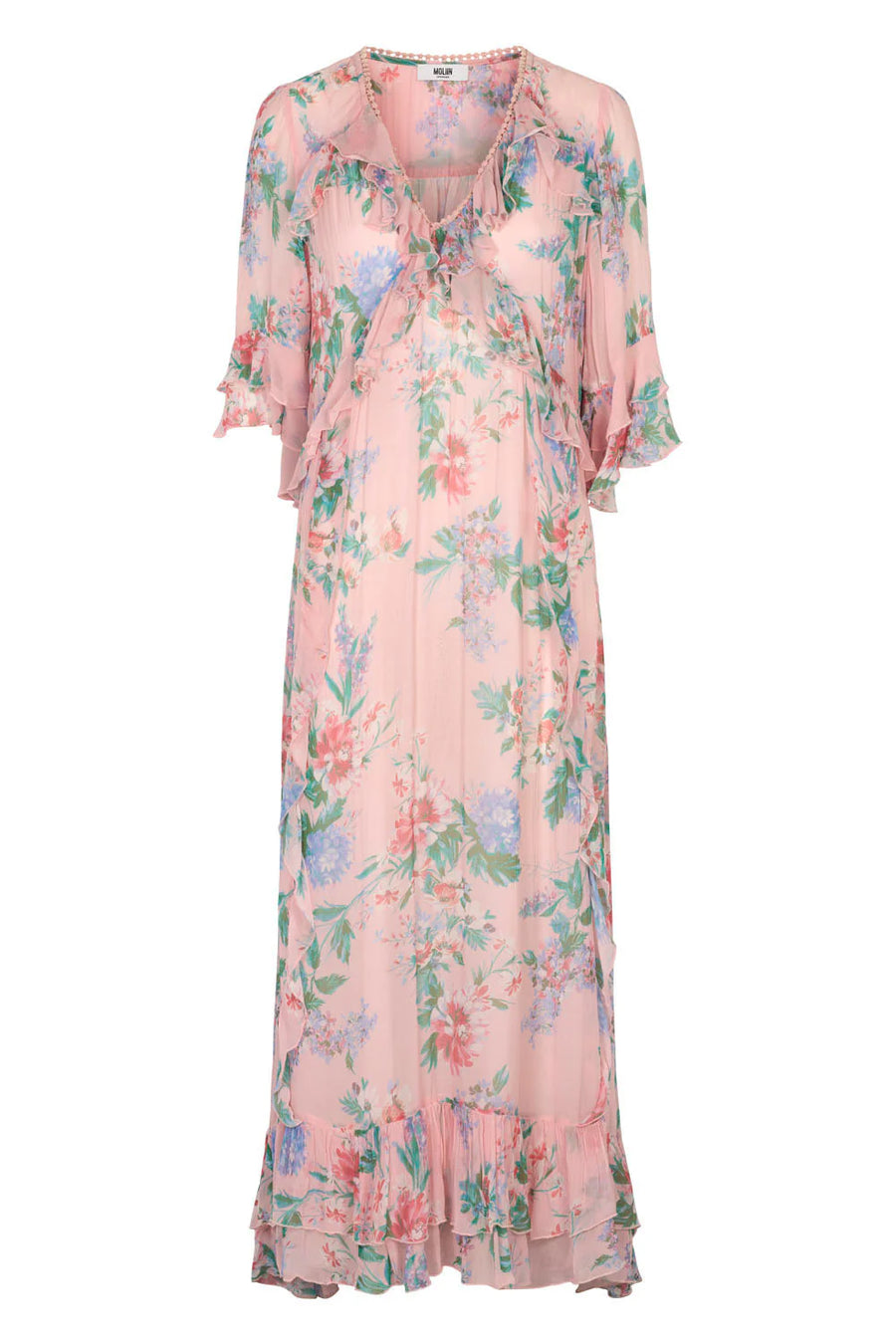 Moliin Copenhagen - Kirsten dress - Veiled pink
