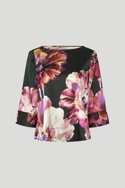 PBO - Silky Etta Blouse - Dark Brown