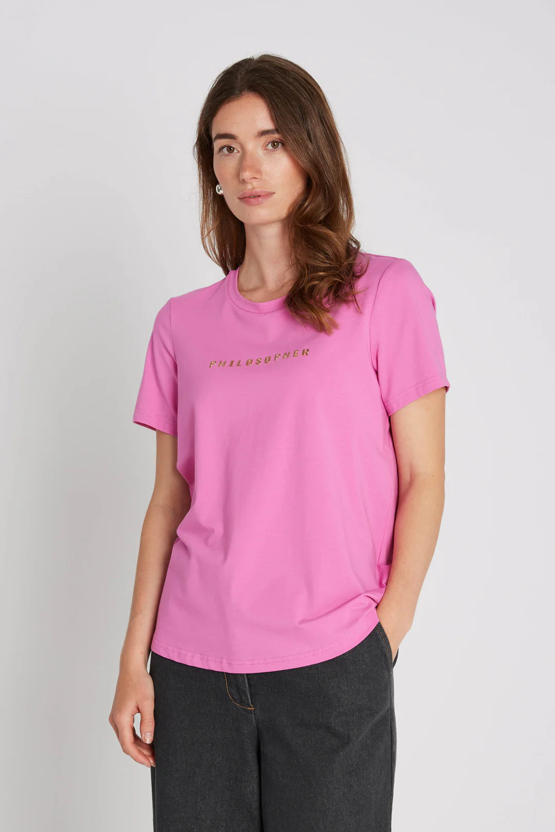 PBO - Philosopher SS T- shirt - Azalea Pink