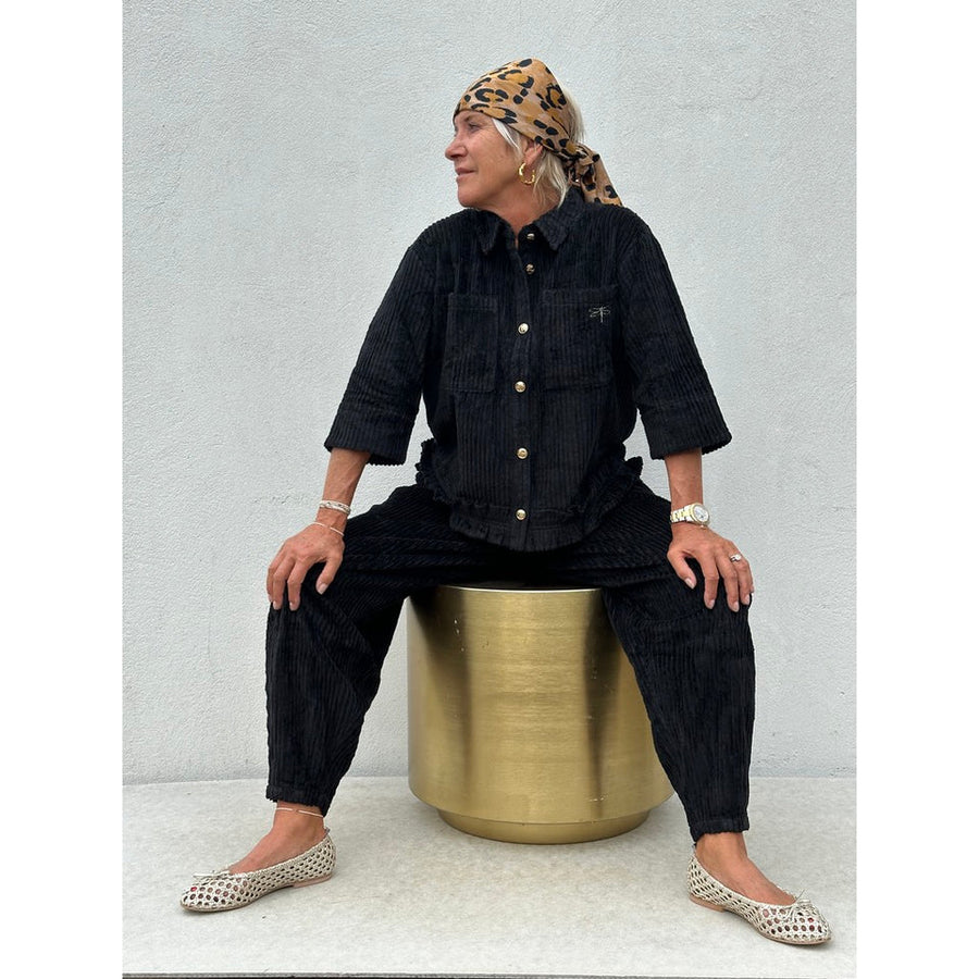 Gaspar - Vigo Corduroy shirt - Black