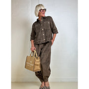 Gaspar - Colorado Corduroy pant - Taupe