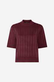 Bruuns Bazaar - Anemone Knit - Bordeaux