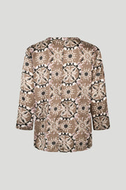 PBO - silky Bali Blouse - Pink/Sand