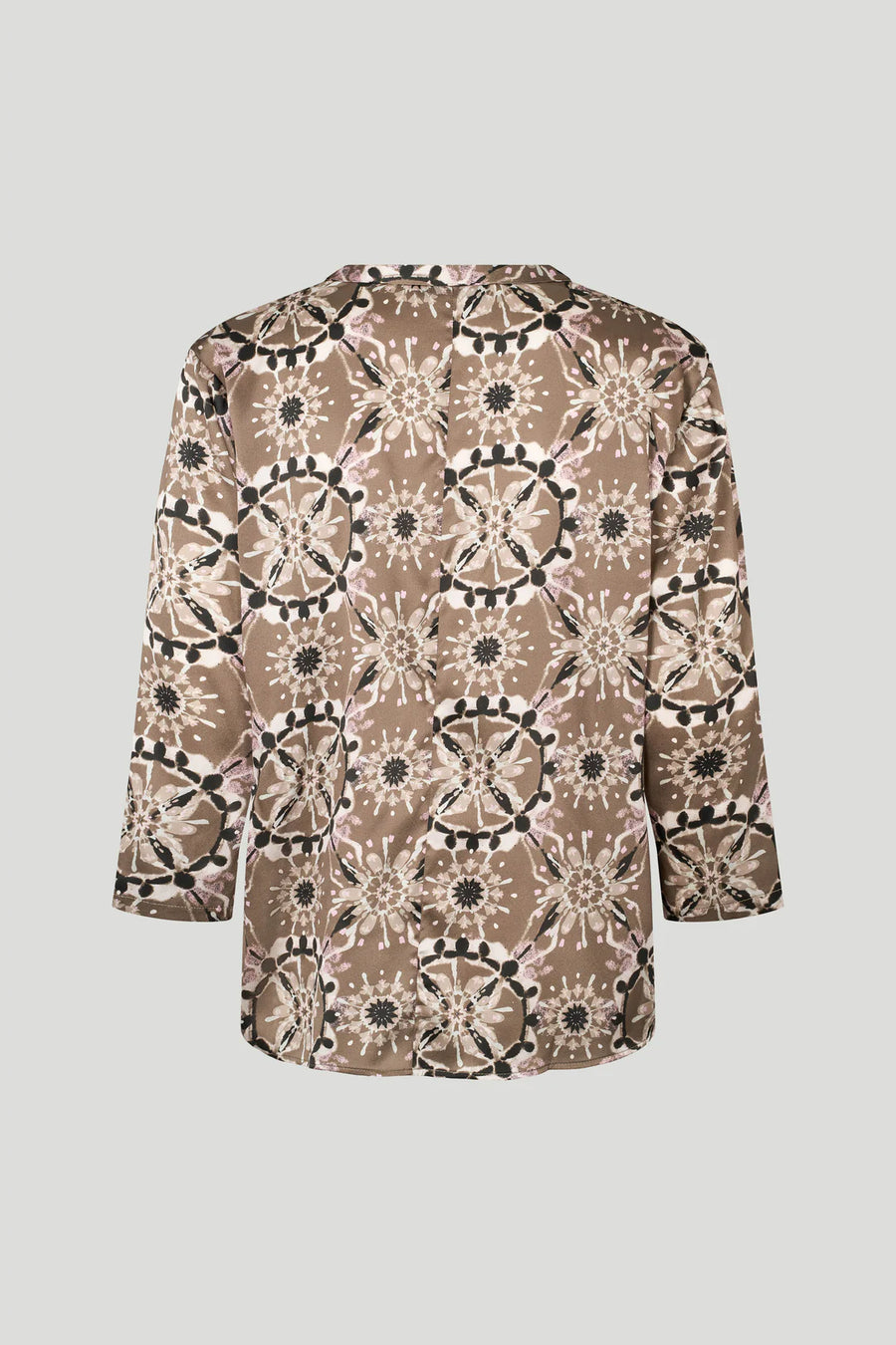 PBO - silky Bali Blouse - Pink/Sand