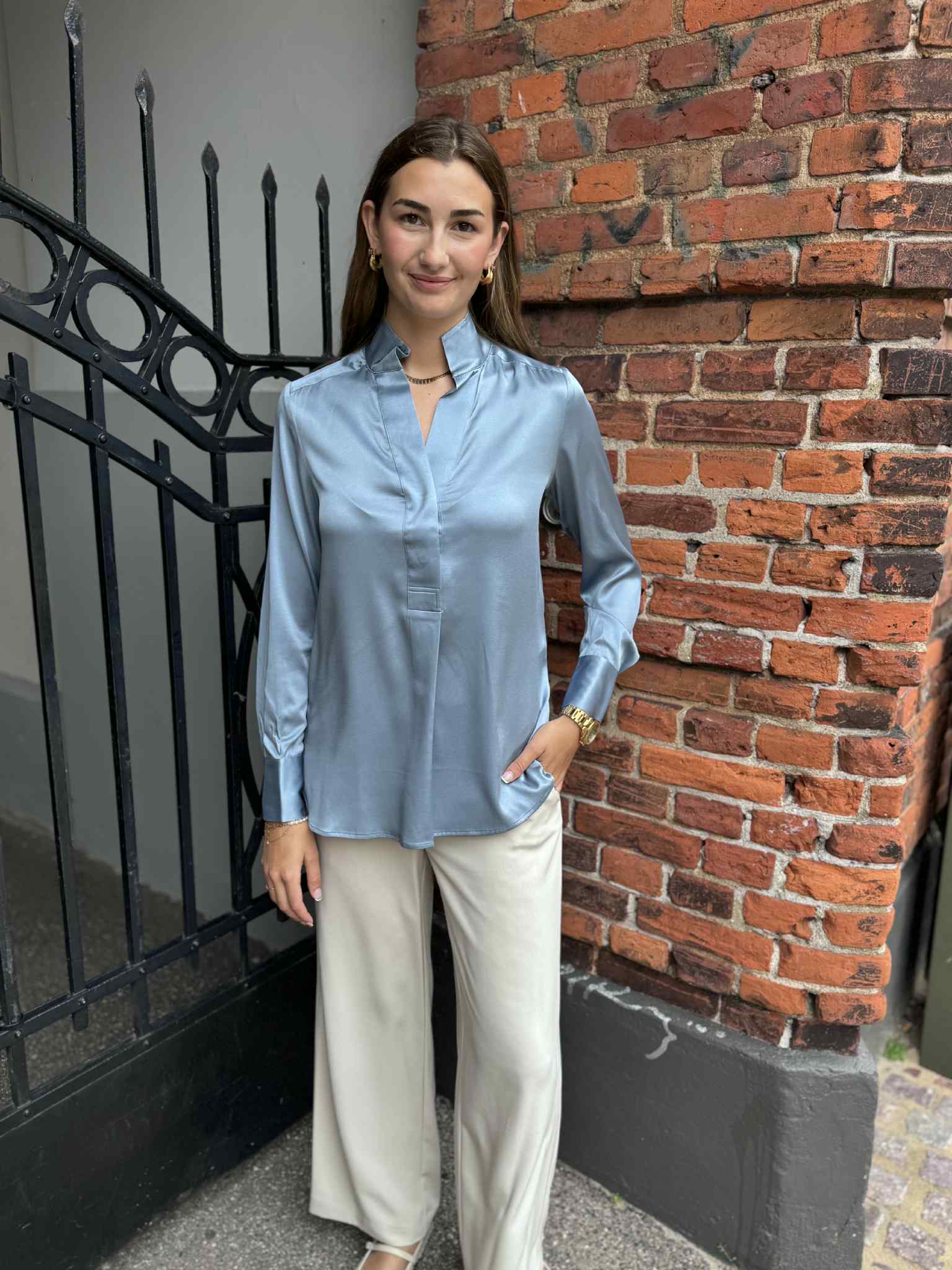 Dea Kudibal - Nate blouse w. cuffs - Harbour