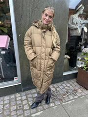 Ilse Jacobsen - Long padded coat - Mocca