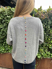 Estheme - Oversize button back - Husky