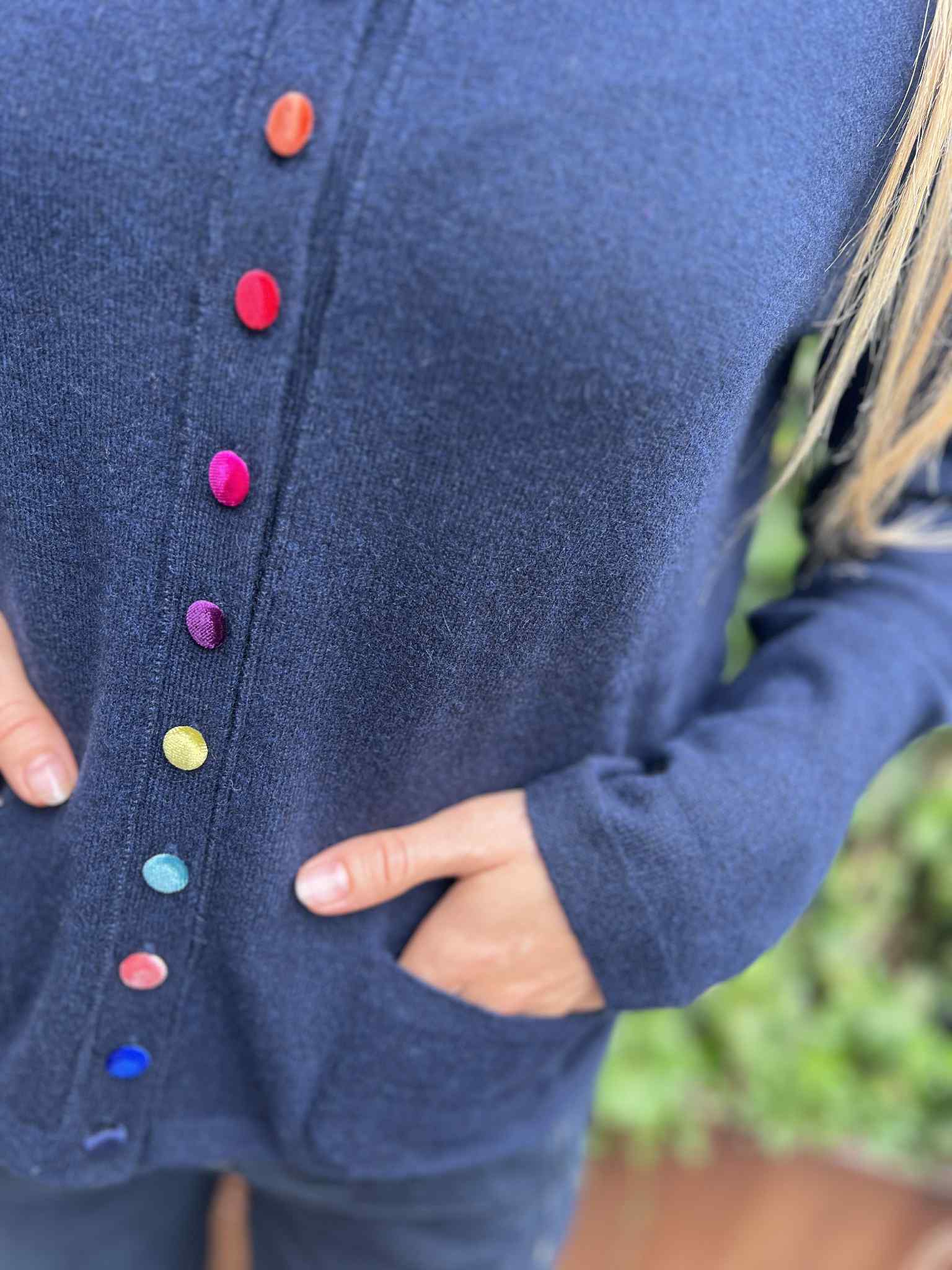 Estheme - Cardigan Button - Nuit