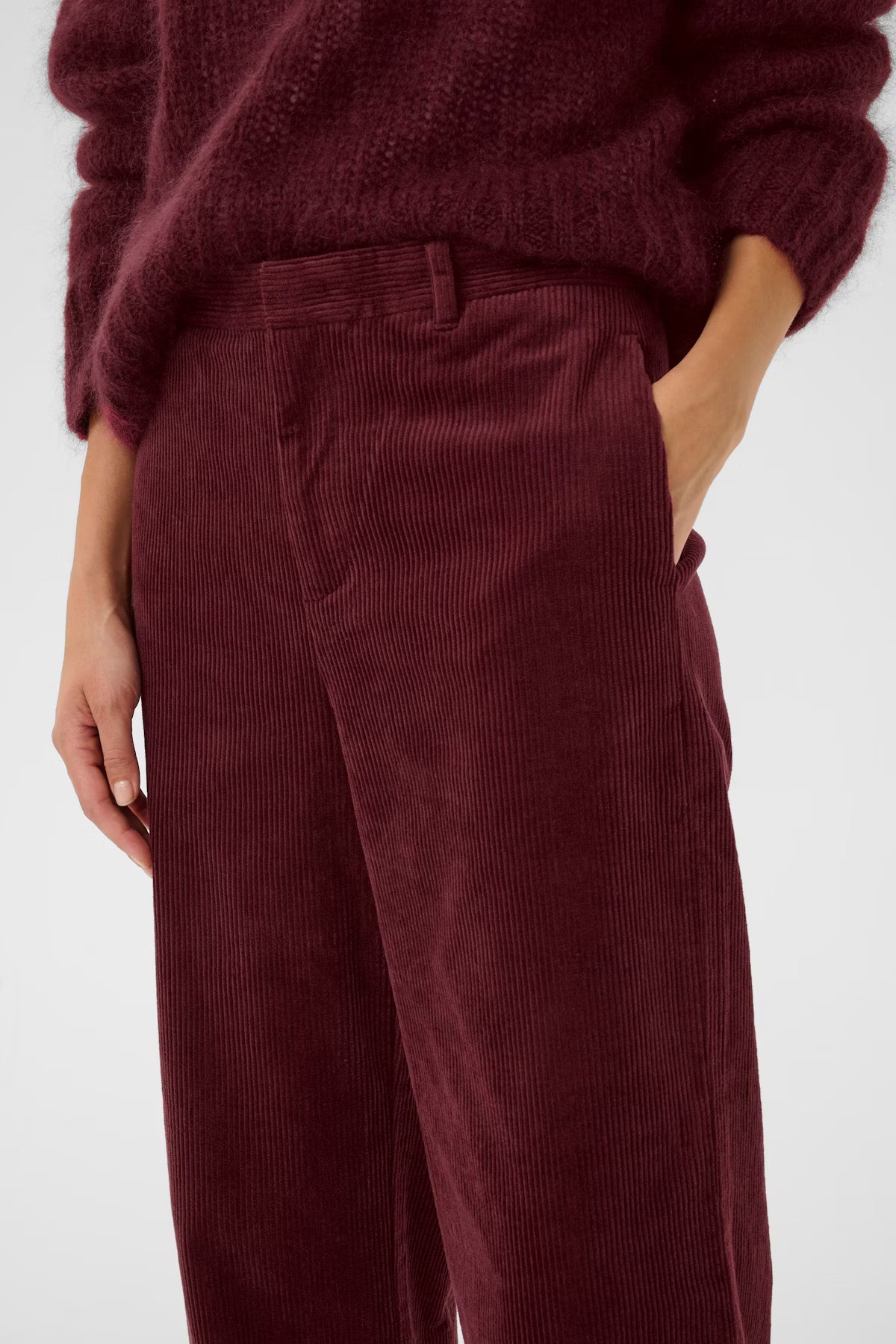 Part Two - Clarisse pants - Tawny port