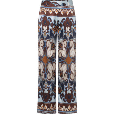 Charlotte Sparre - Wide pants - Blue Connie