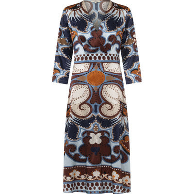 Charlotte Sparre - Square dress - Blue print