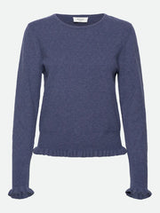 Rosemunde - Dahlia O-neck pullover - Blue