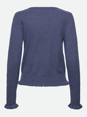 Rosemunde - Dahlia O-neck pullover - Blue
