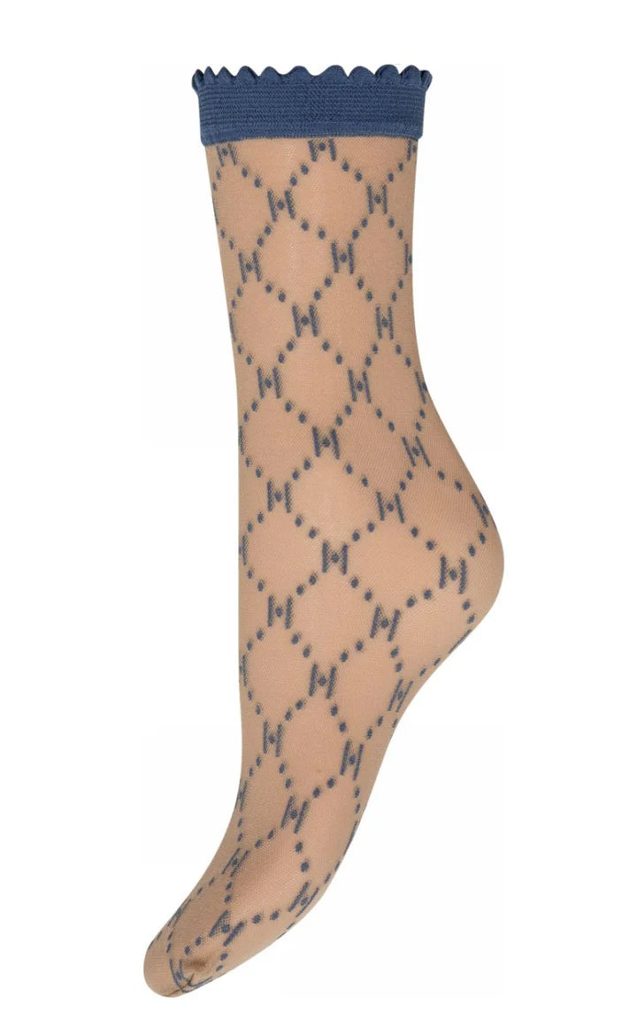 Hype the Detail - logo socks - Denim blue