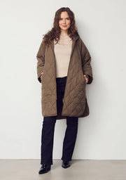 ISay - Diddi Maxi Coat - Dark Mole
