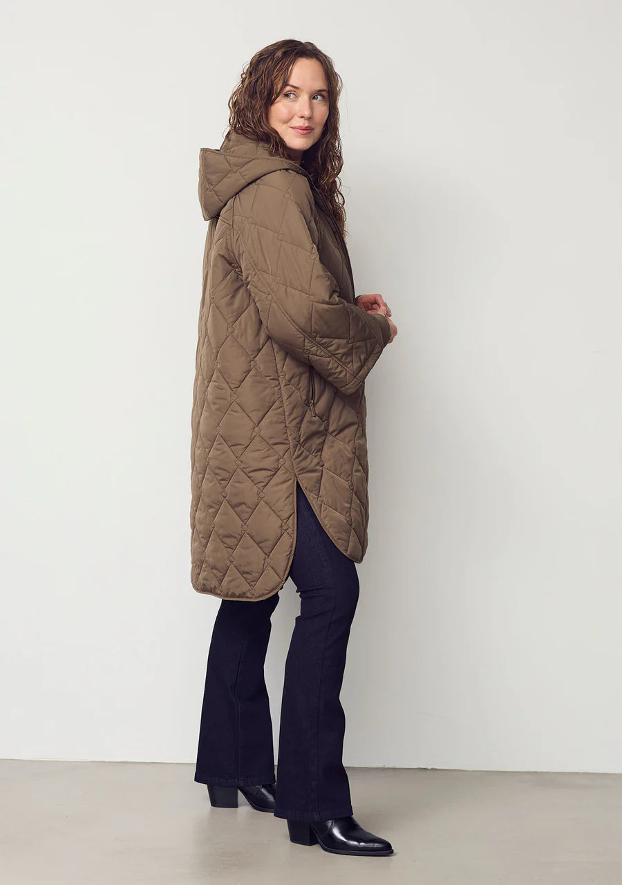 ISay - Diddi Maxi Coat - Dark Mole