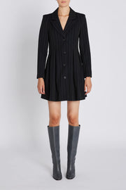 Bruuns Bazaar - Hydrangea Dress - Black Pinstripe