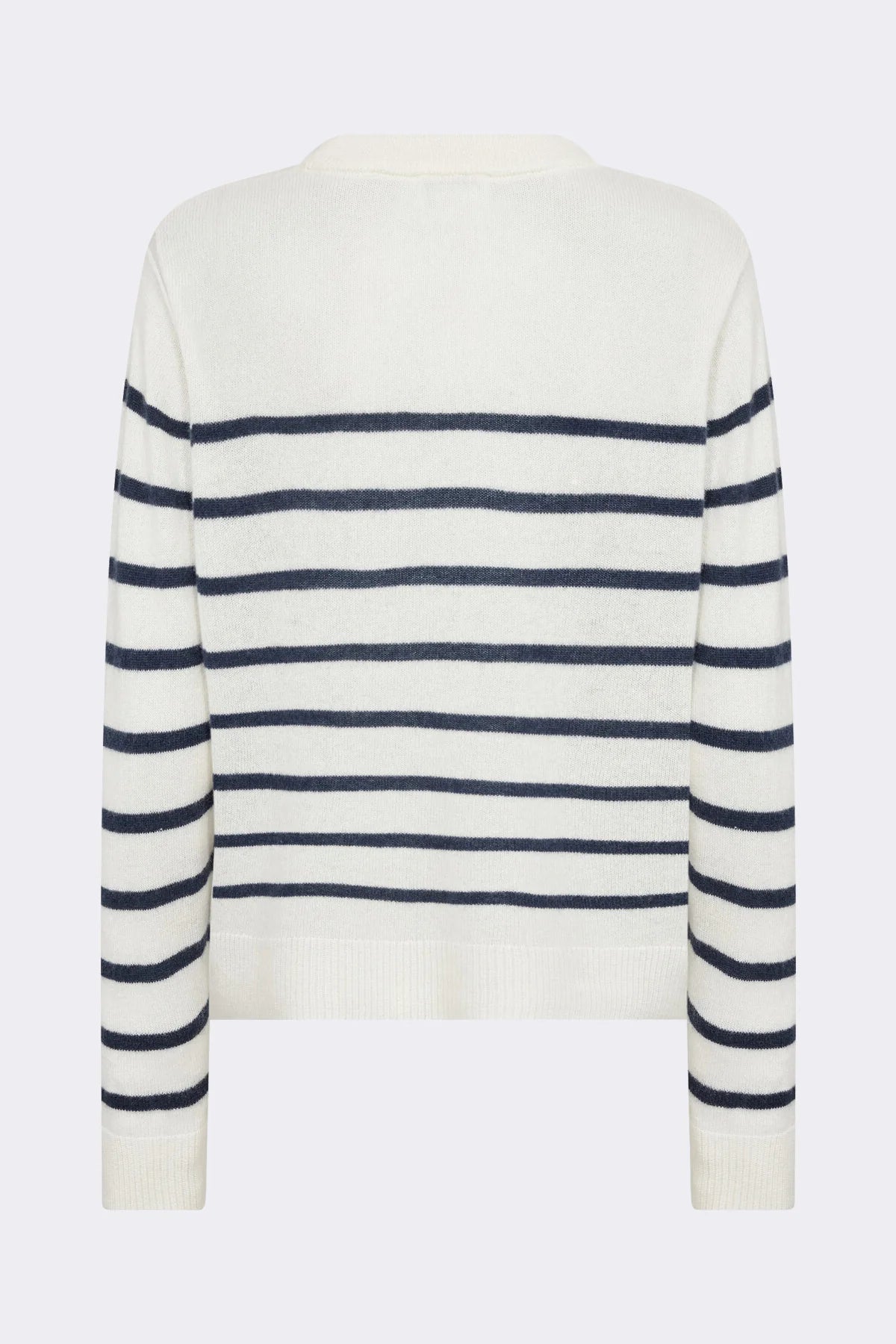 Leveté - Eloise 17 strik - blå/hvid stribet
